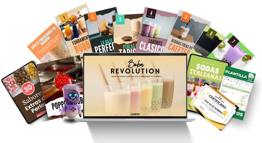 Boba Revolution: El Arte del Bubble Tea | Ebook + 8 Bonos