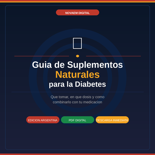 Guía de Suplementos Naturales para la Diabetes